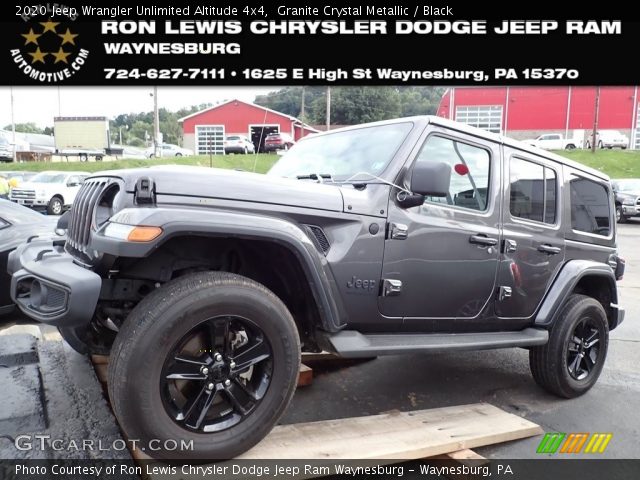 2020 Jeep Wrangler Unlimited Altitude 4x4 in Granite Crystal Metallic
