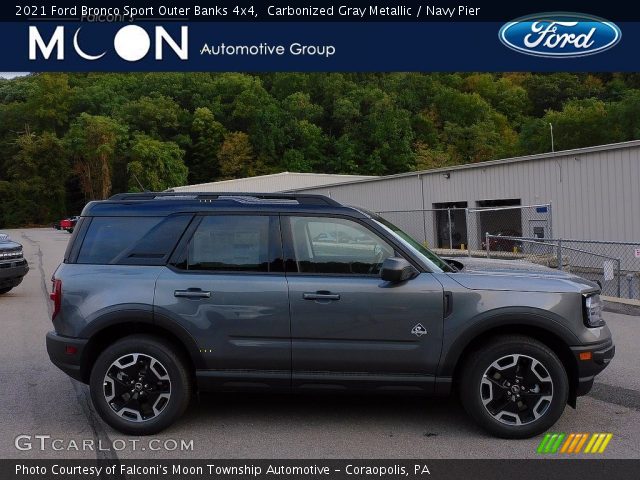 2021 Ford Bronco Sport Outer Banks 4x4 in Carbonized Gray Metallic