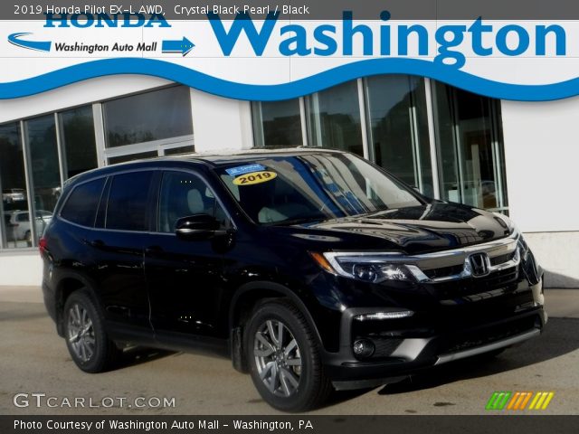 2019 Honda Pilot EX-L AWD in Crystal Black Pearl