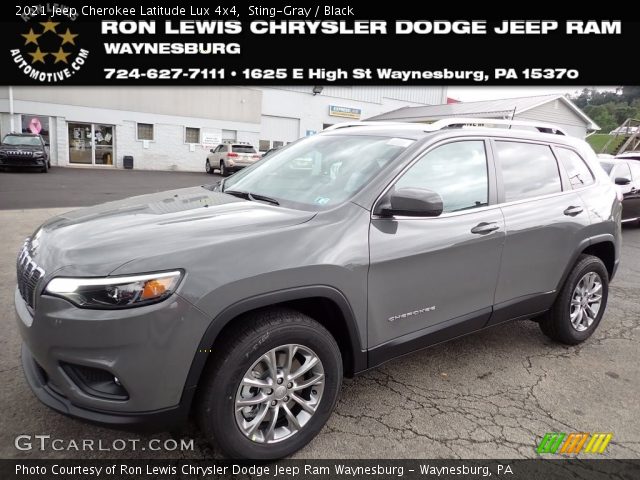 2021 Jeep Cherokee Latitude Lux 4x4 in Sting-Gray