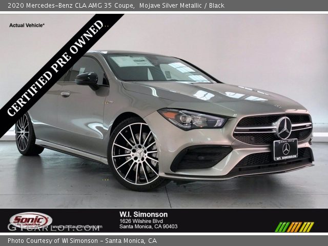 2020 Mercedes-Benz CLA AMG 35 Coupe in Mojave Silver Metallic