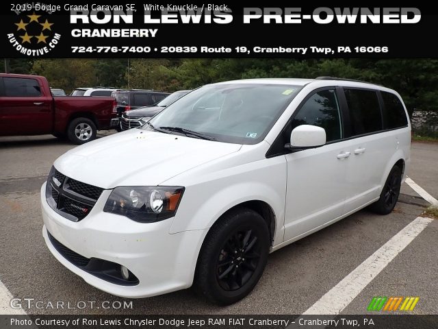 2019 Dodge Grand Caravan SE in White Knuckle