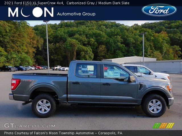 2021 Ford F150 XL SuperCrew 4x4 in Carbonized Gray