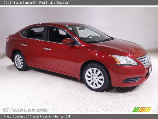 2013 Nissan Sentra SV in Red Brick