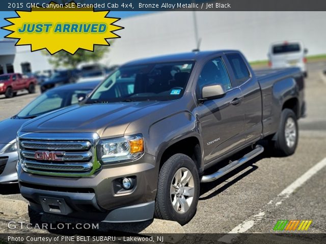 2015 GMC Canyon SLE Extended Cab 4x4 in Bronze Alloy Metallic