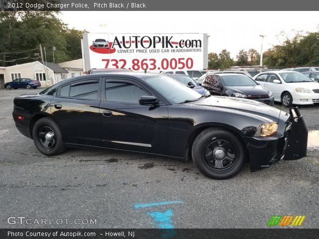 2012 Dodge Charger Police in Pitch Black