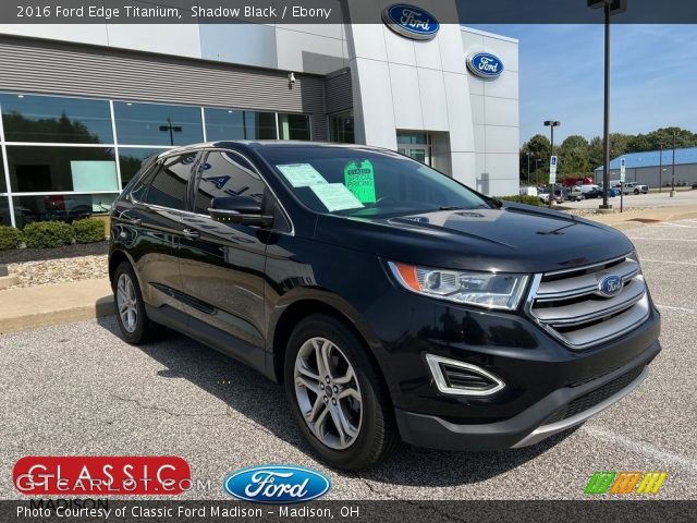 2016 Ford Edge Titanium in Shadow Black