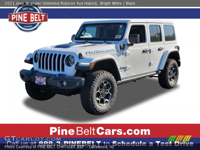 2021 Jeep Wrangler Unlimited Rubicon 4xe Hybrid in Bright White