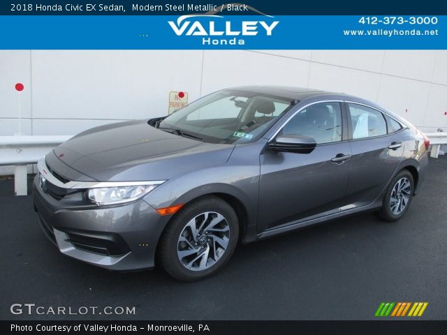 2018 Honda Civic EX Sedan in Modern Steel Metallic
