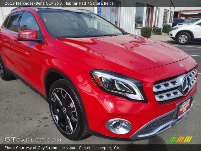 2019 Mercedes-Benz GLA 250 in Jupiter Red