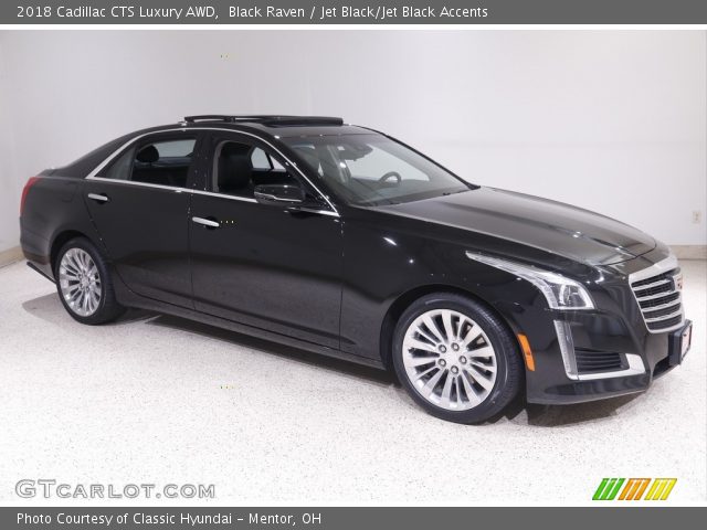 2018 Cadillac CTS Luxury AWD in Black Raven