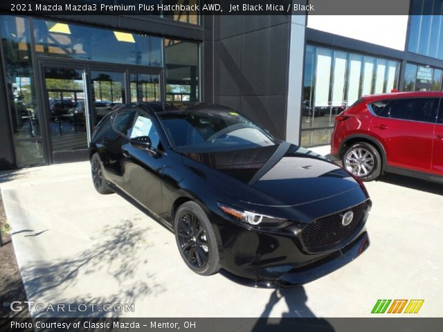 2021 Mazda Mazda3 Premium Plus Hatchback AWD in Jet Black Mica
