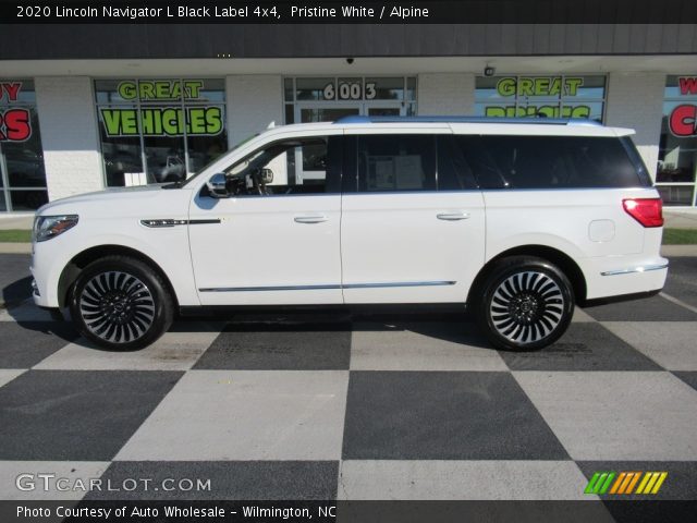 2020 Lincoln Navigator L Black Label 4x4 in Pristine White