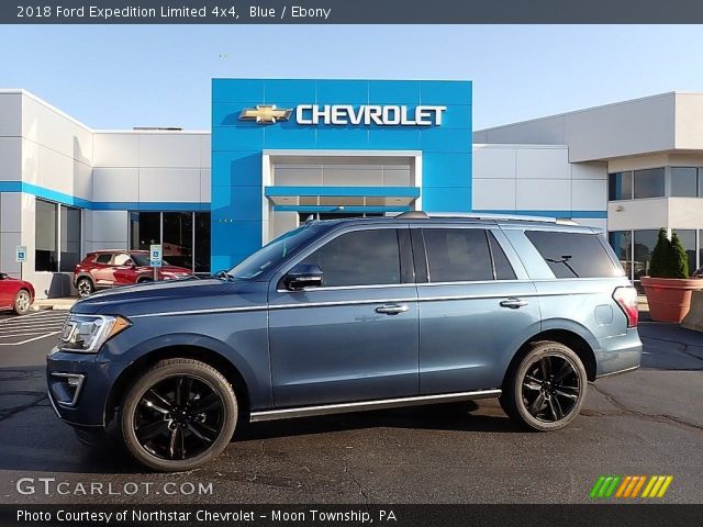 2018 Ford Expedition Limited 4x4 in Blue