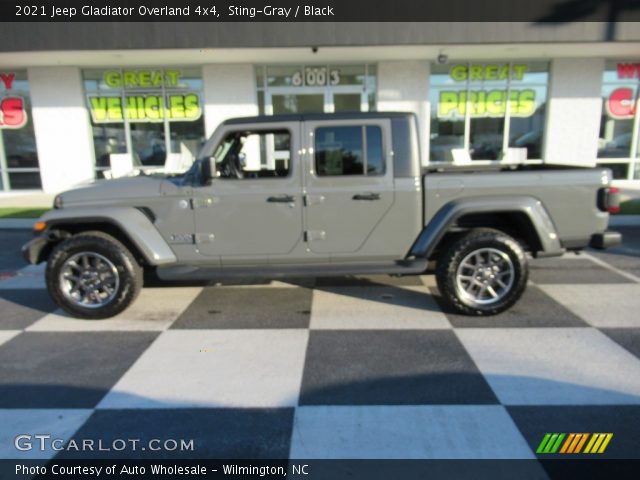 2021 Jeep Gladiator Overland 4x4 in Sting-Gray