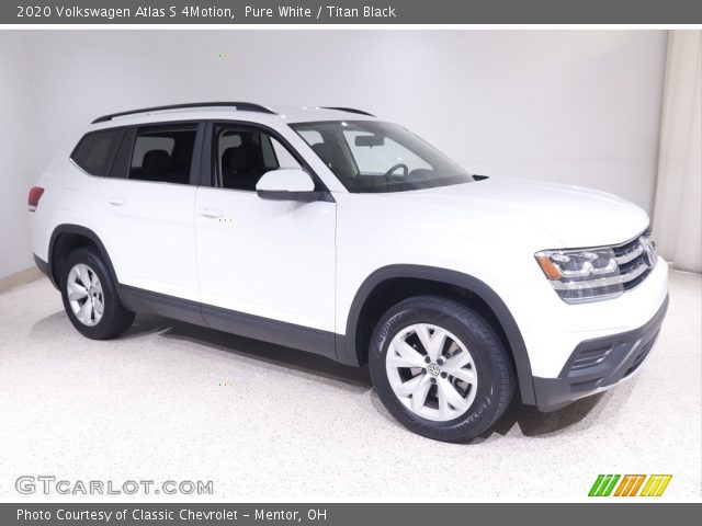 2020 Volkswagen Atlas S 4Motion in Pure White