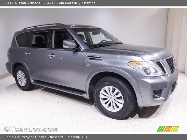 2017 Nissan Armada SV 4x4 in Gun Metallic