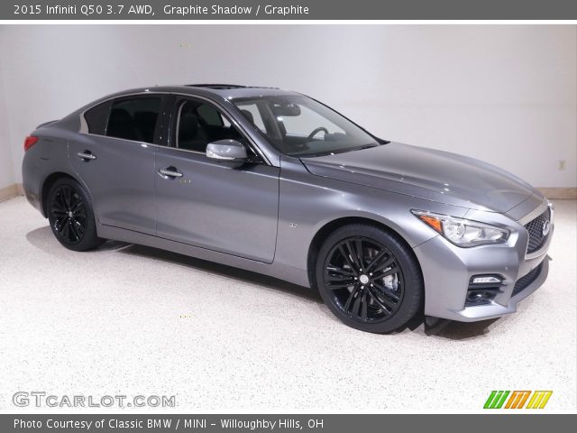 2015 Infiniti Q50 3.7 AWD in Graphite Shadow