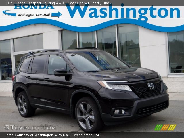 2019 Honda Passport Touring AWD in Black Copper Pearl