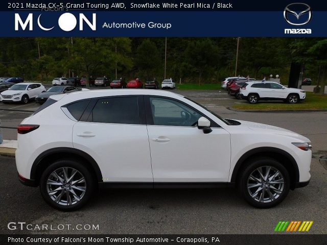 2021 Mazda CX-5 Grand Touring AWD in Snowflake White Pearl Mica