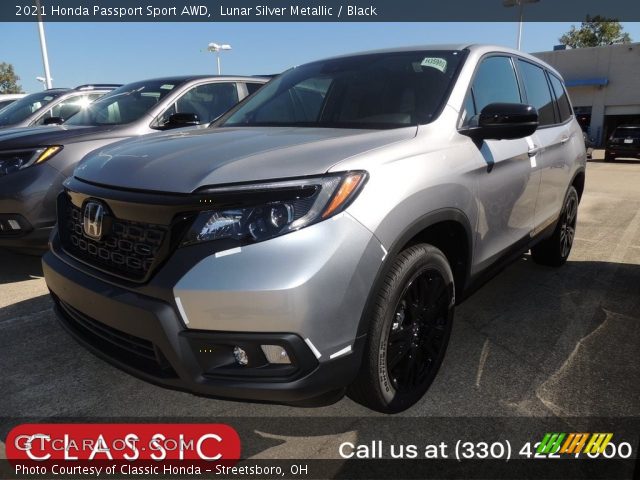 2021 Honda Passport Sport AWD in Lunar Silver Metallic