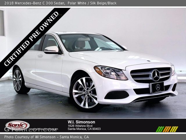 2018 Mercedes-Benz C 300 Sedan in Polar White