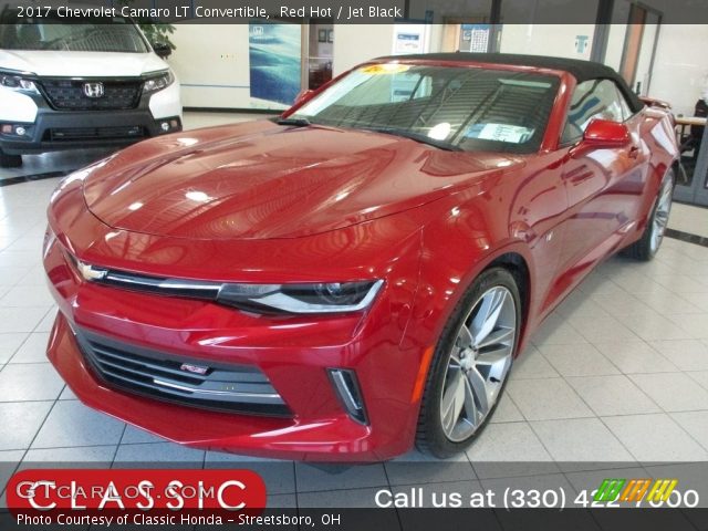 2017 Chevrolet Camaro LT Convertible in Red Hot