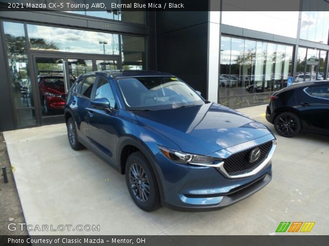 2021 Mazda CX-5 Touring AWD in Eternal Blue Mica