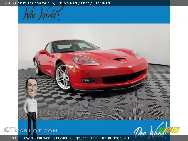 2006 Chevrolet Corvette Z06 in Victory Red