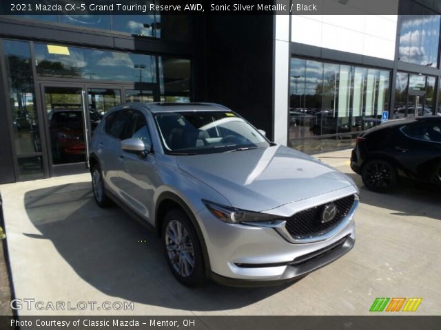 2021 Mazda CX-5 Grand Touring Reserve AWD in Sonic Silver Metallic