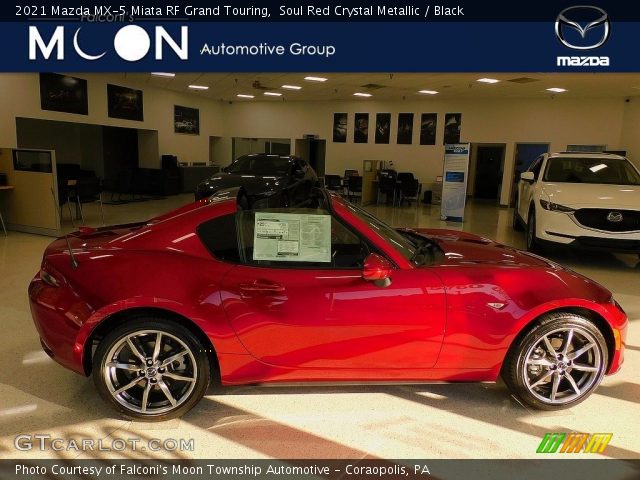 2021 Mazda MX-5 Miata RF Grand Touring in Soul Red Crystal Metallic