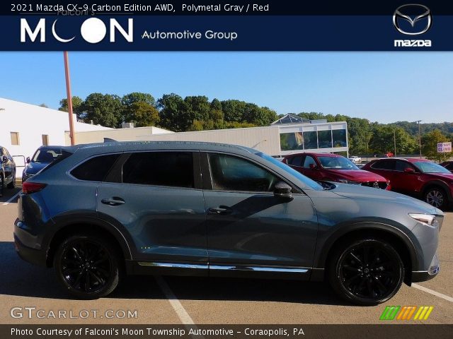 2021 Mazda CX-9 Carbon Edition AWD in Polymetal Gray