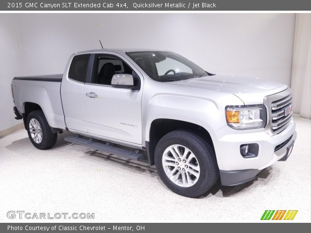 2015 GMC Canyon SLT Extended Cab 4x4 in Quicksilver Metallic