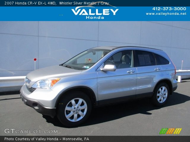 2007 Honda CR-V EX-L 4WD in Whistler Silver Metallic