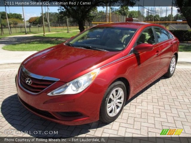 2011 Hyundai Sonata GLS in Venetian Red