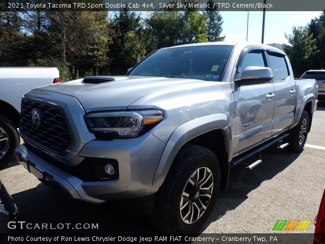 2021 Toyota Tacoma TRD Sport Double Cab 4x4 in Silver Sky Metallic