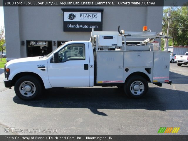 2008 Ford F350 Super Duty XL Regular Cab Chassis Commercial in Oxford White