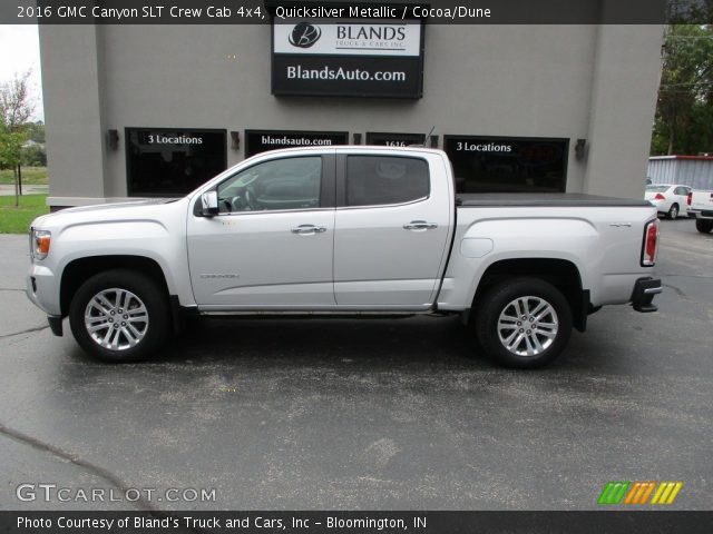 2016 GMC Canyon SLT Crew Cab 4x4 in Quicksilver Metallic