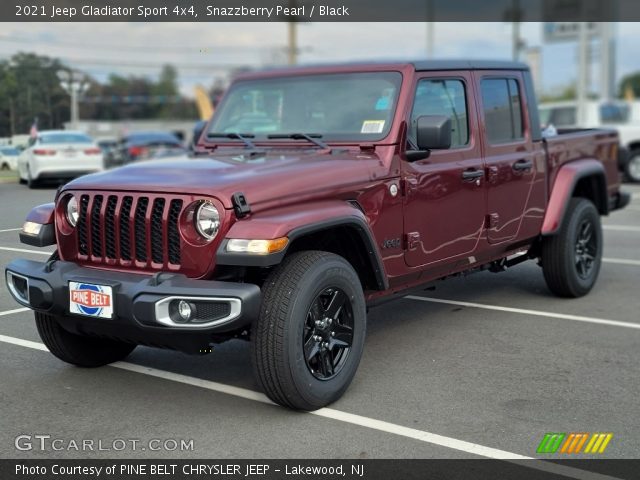 2021 Jeep Gladiator Sport 4x4 in Snazzberry Pearl