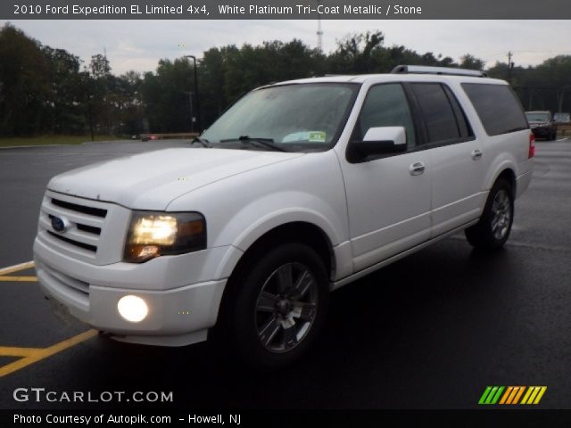 2010 Ford Expedition EL Limited 4x4 in White Platinum Tri-Coat Metallic