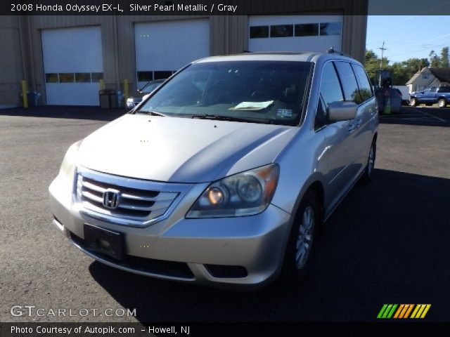 2008 Honda Odyssey EX-L in Silver Pearl Metallic