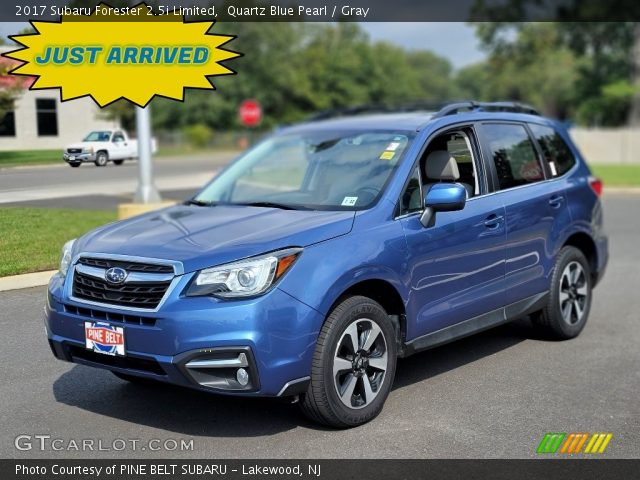 2017 Subaru Forester 2.5i Limited in Quartz Blue Pearl