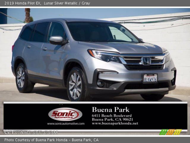 2019 Honda Pilot EX in Lunar Silver Metallic