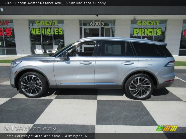 2020 Lincoln Aviator Reserve AWD in Silver Radiance