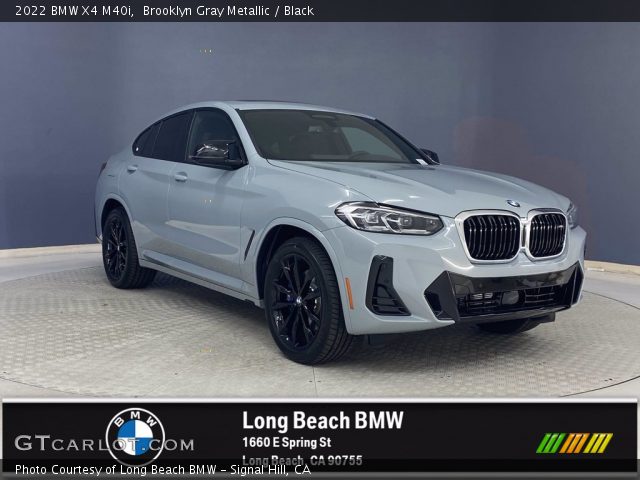 2022 BMW X4 M40i in Brooklyn Gray Metallic