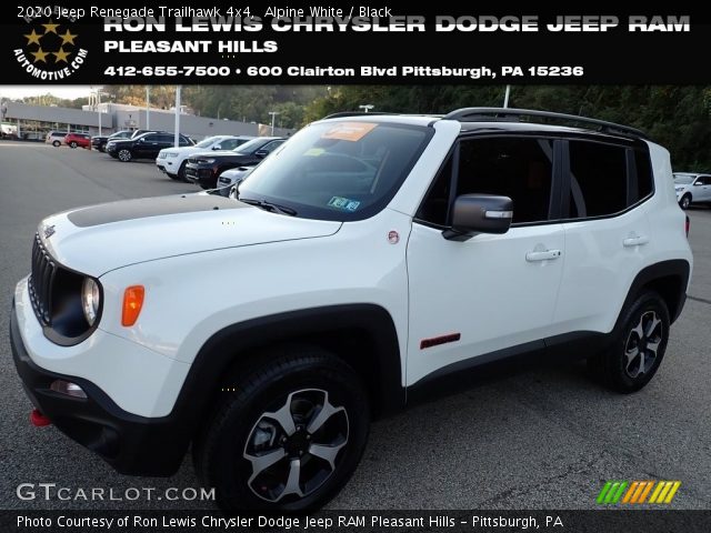 2020 Jeep Renegade Trailhawk 4x4 in Alpine White