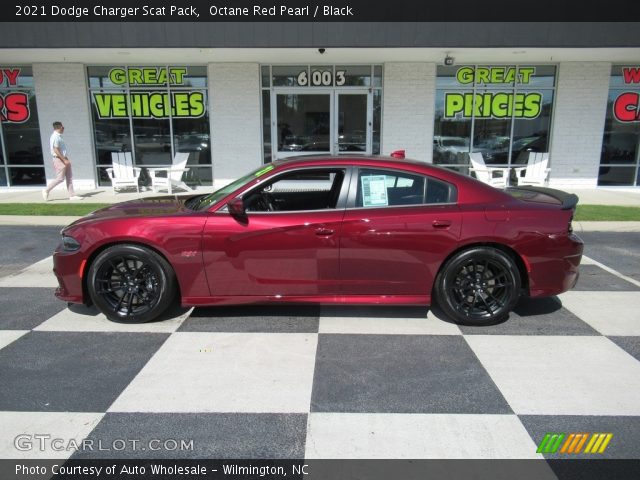 2021 Dodge Charger Scat Pack in Octane Red Pearl