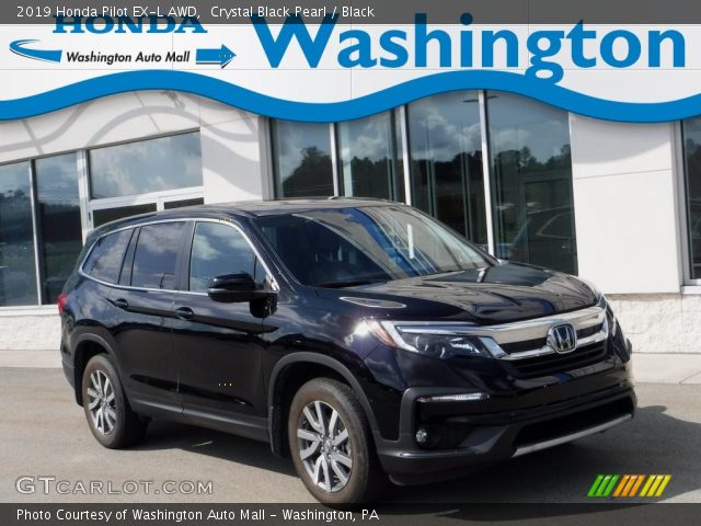 2019 Honda Pilot EX-L AWD in Crystal Black Pearl