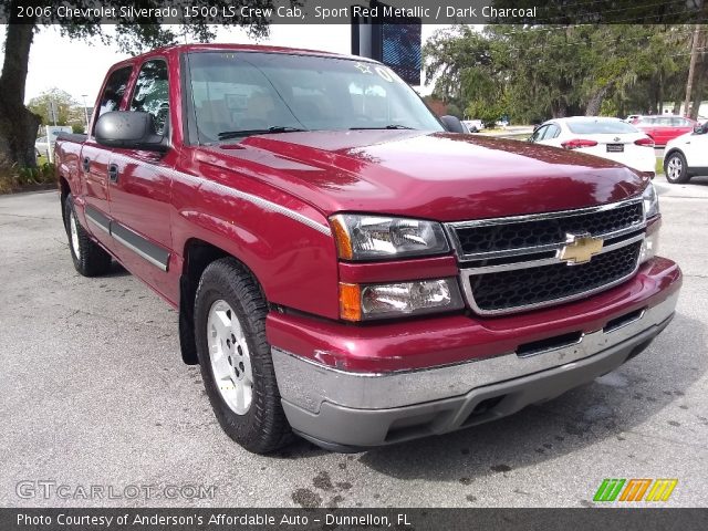 2006 Chevrolet Silverado 1500 LS Crew Cab in Sport Red Metallic