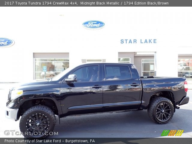 2017 Toyota Tundra 1794 CrewMax 4x4 in Midnight Black Metallic